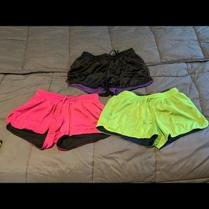 Used Champion mesh athletic shorts medium 3-pack